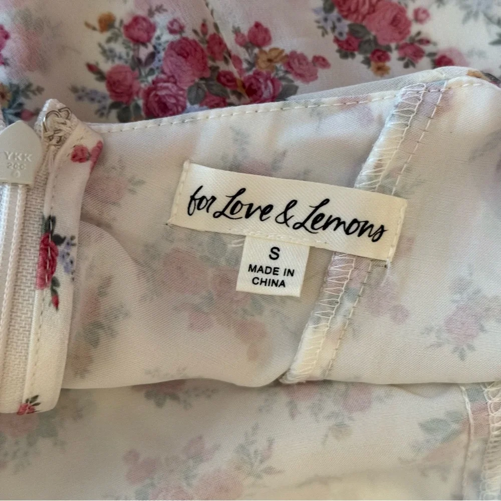 For Love and Lemons Edith Mini Dress - Picture 6 of 6
